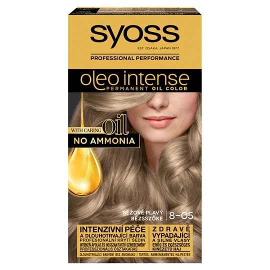 Syoss Oleo Intense Hajfesték 8-05 Bézszsőke