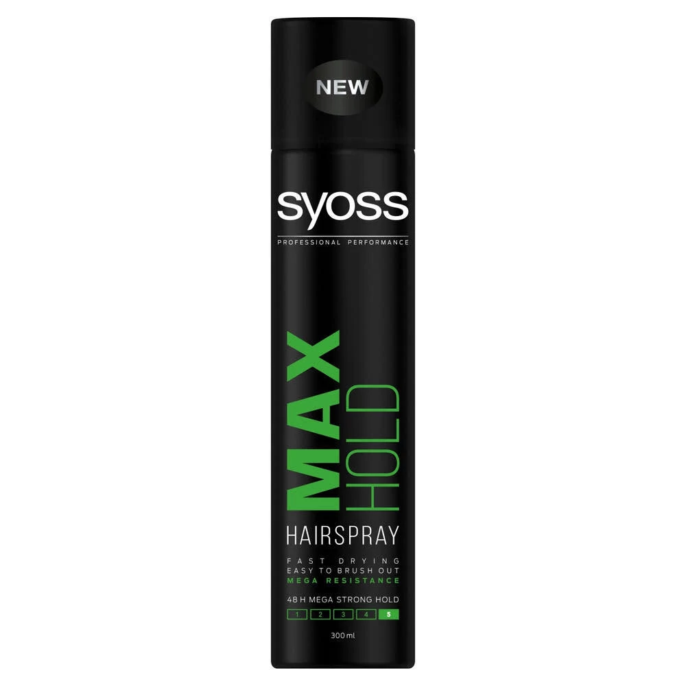 Syoss Max Hold (5) Hajlakk 300 ml