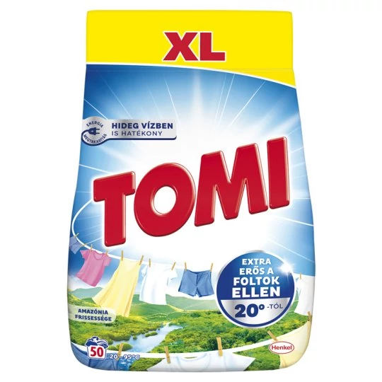 Tomi Amazónia Frissessége Mosópor 2.75 kg