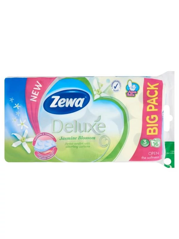 Zewa Deluxe Jasmine Blossom WC papír 3 réteg 16 tekercs