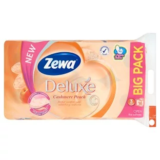 Zewa Deluxe Barack WC papír 3 réteg 16 tekercs