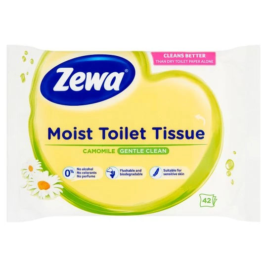 Zewa Kamilla Nedves Toalettpapír 42 db
